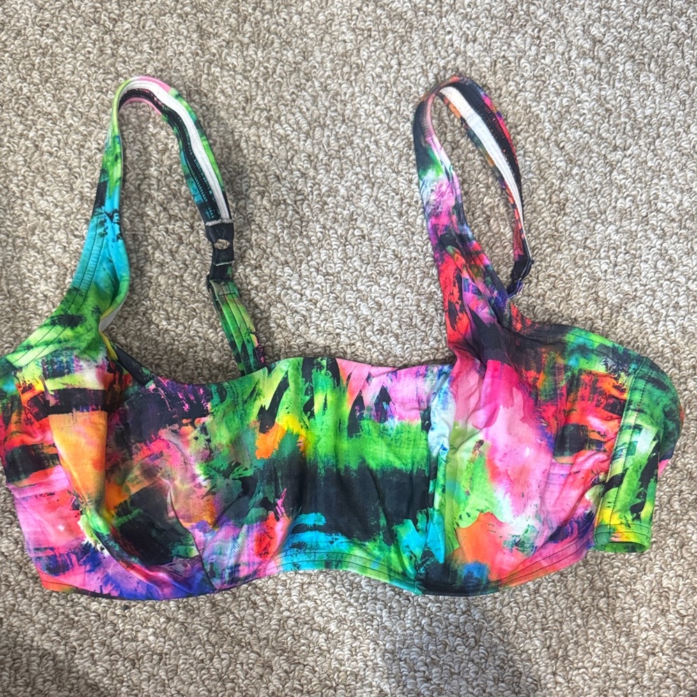 Colorful Swim Top